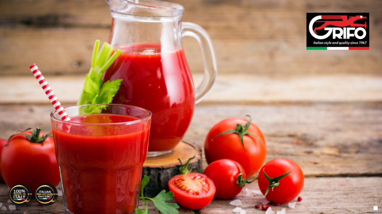 Drinking tomato juice? Discover the reasons with Grifo!
